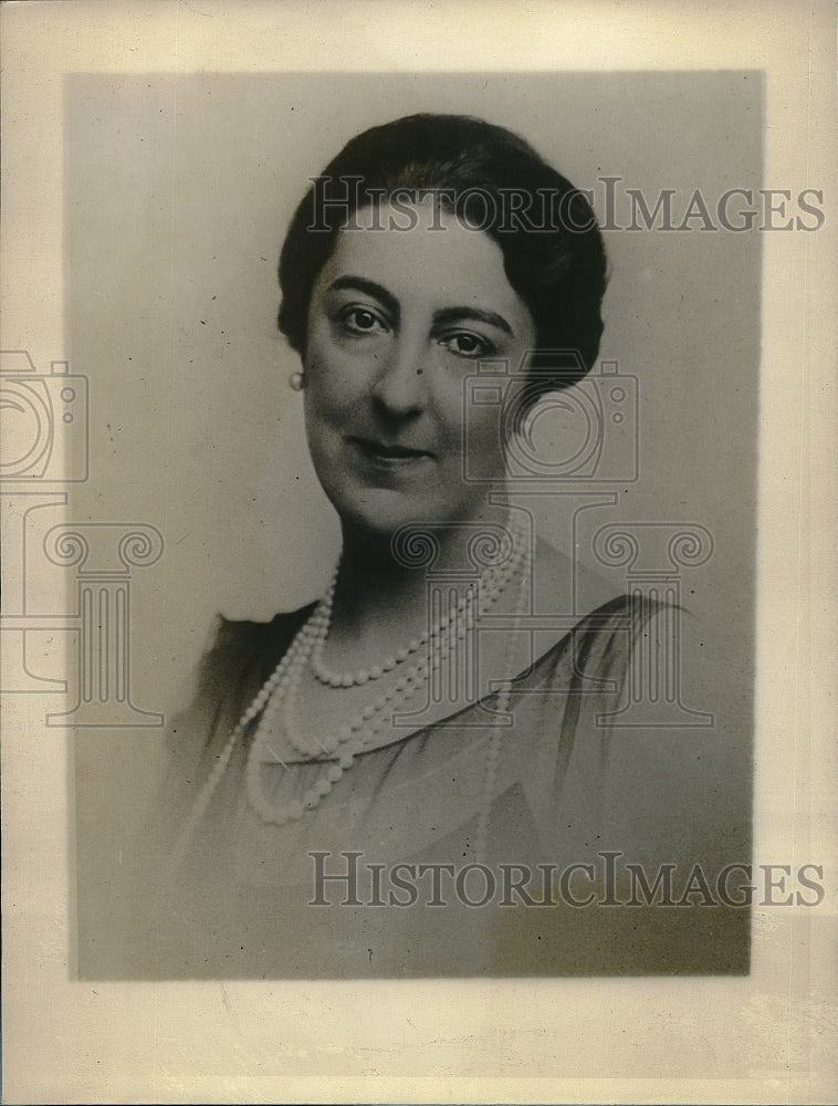 1928 Press Photo Senorita Mimi De Castellanos-Historic Images