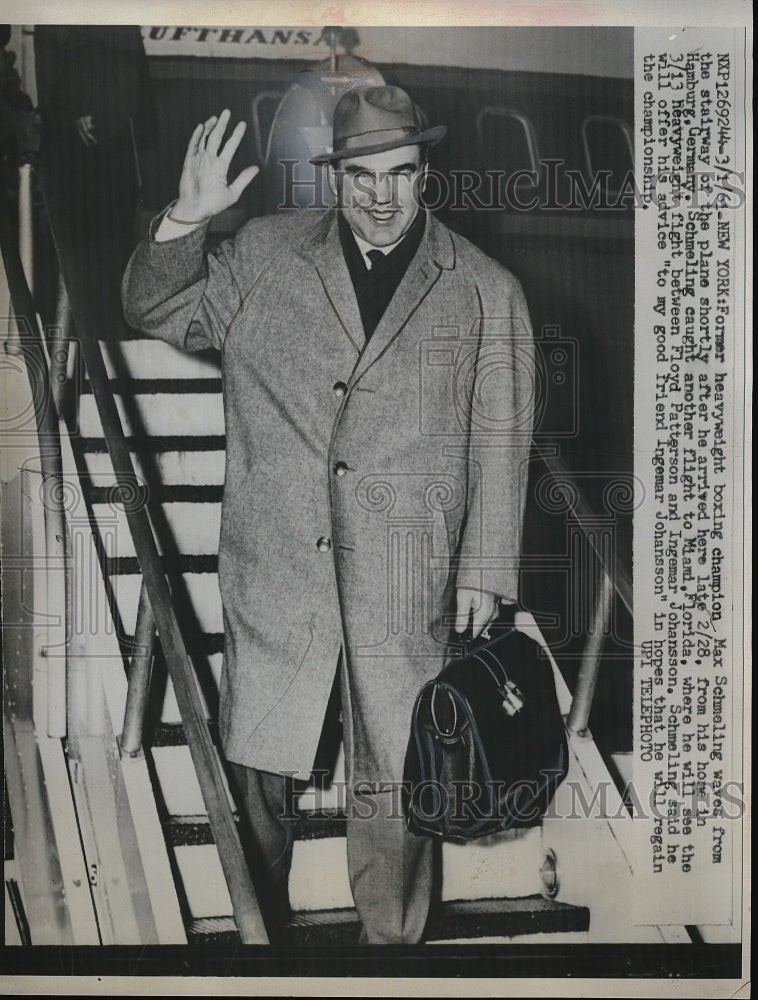1961 Former Heavyweight Boxing Champ Max Schmeling-Historic Images