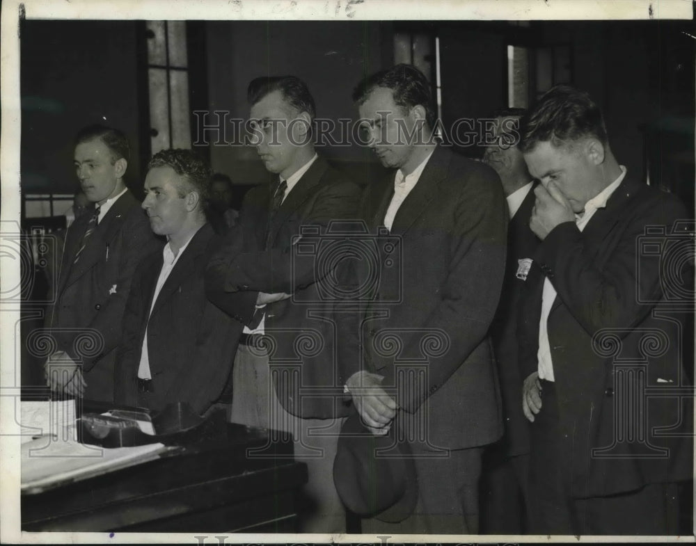 1936 Charles Rouse, Jack Bannerman, Col. H. Davis, I. Lee, Lorance ...