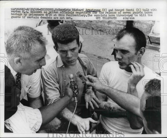 1968 Convicts Richard Arstrong Howard Conti-Historic Images