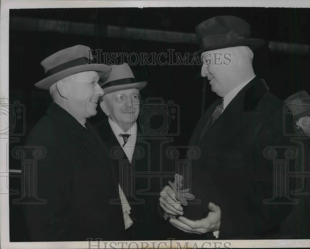 1940 Press Photo Alf Landon 1936 GOP Presidential Nominee - Historic Images