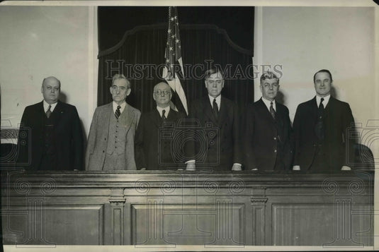 1932 Press Photo Ara Ornburn, Lincoln Dixon, Thomas Walker, Robert O'Brein - Historic Images