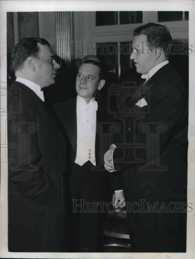 1947 Governor Thomas Dewey &amp; Harvey Firestone Jr President of Firest-Historic Images