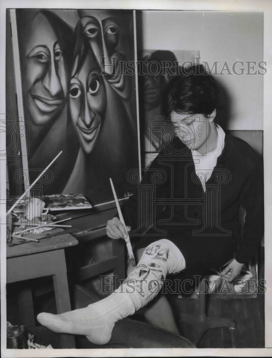 1960 Artist Dorothy De Poliolo-Historic Images