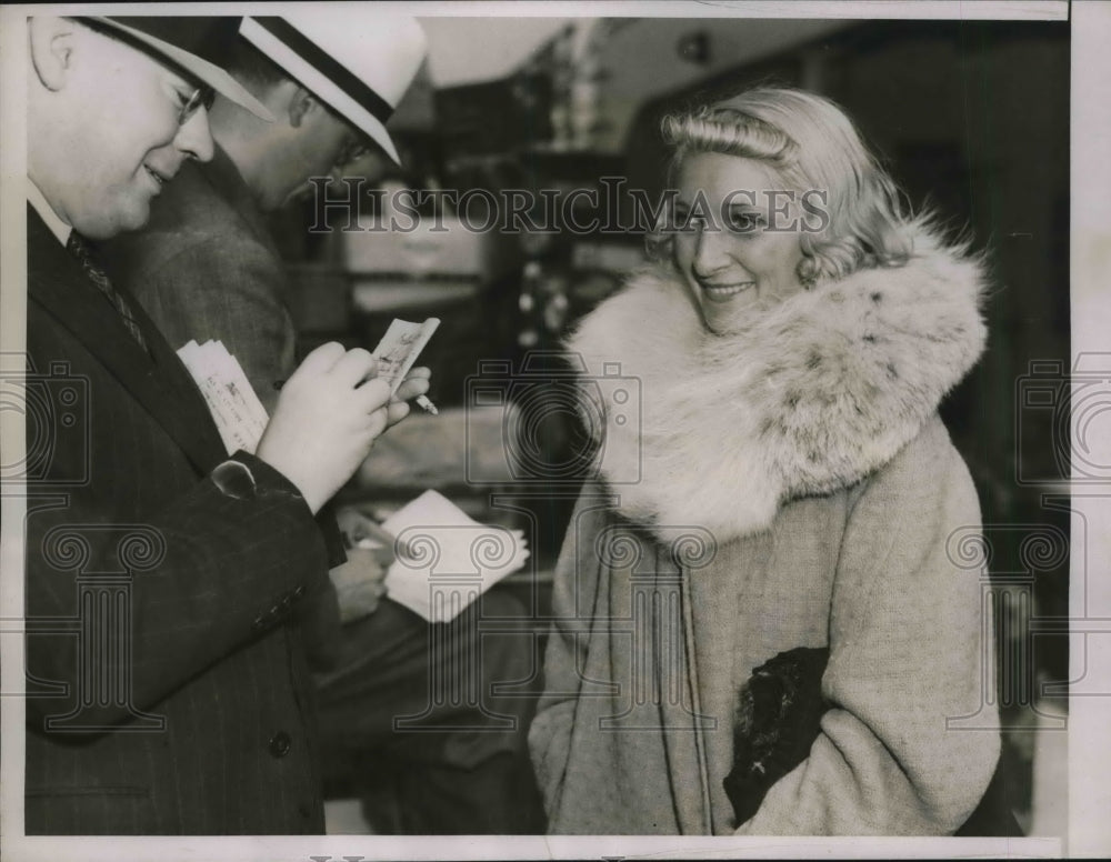 1937 Press Photo Miss Mazel Walston of Pennsylvania - Historic Images