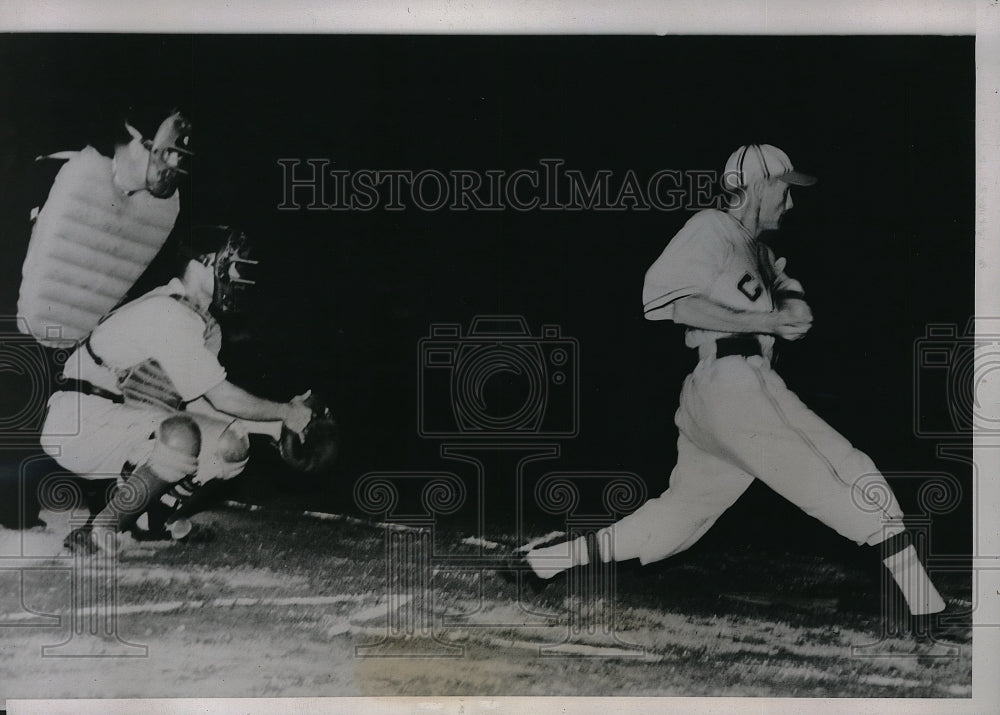 1938 Press Photo Jimmy Summers, centerfielder of the Mount Pleasant Tex. Cubs - Historic Images