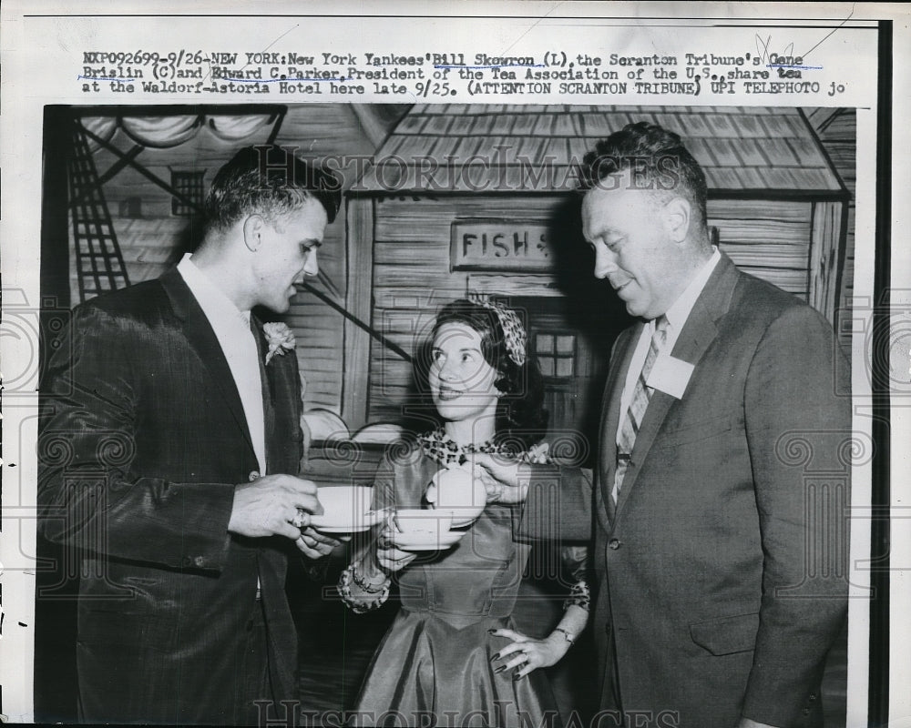 1958 Yankee Bill Skowrun Gene Brislin &amp; Edward Parker - Historic Images