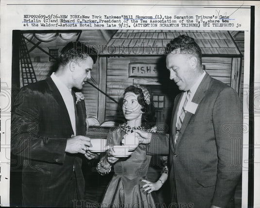 1958 Yankee Bill Skowrun Gene Brislin & Edward Parker - Historic Images