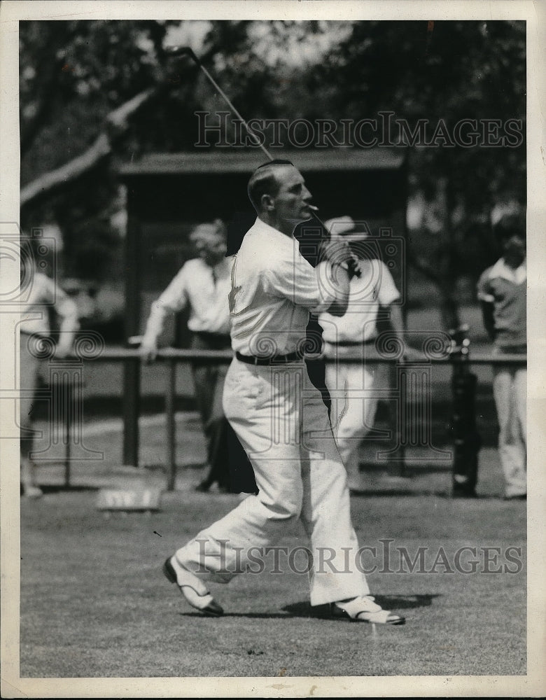 1931 Press Photo Glen Myatt Baseball Player - Historic Images