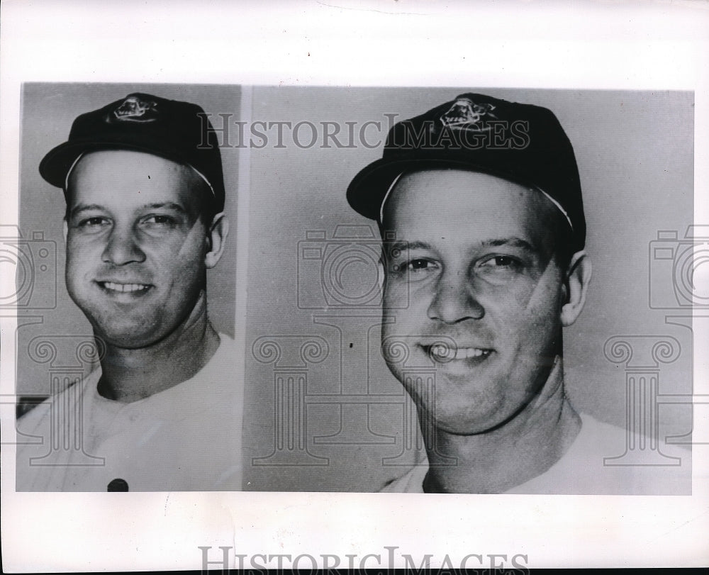 1955 Press Photo Vic Wertz Cleveland Indians-Historic Images