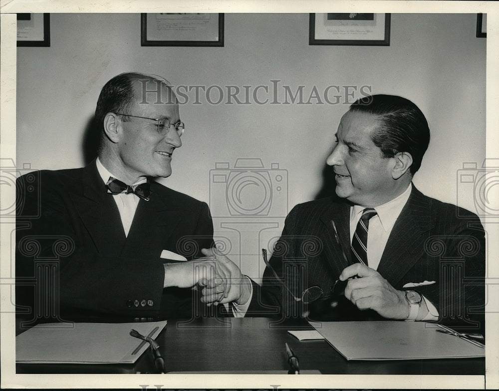 1956 Press Photo Assoc Sec of State Ranford - Historic Images