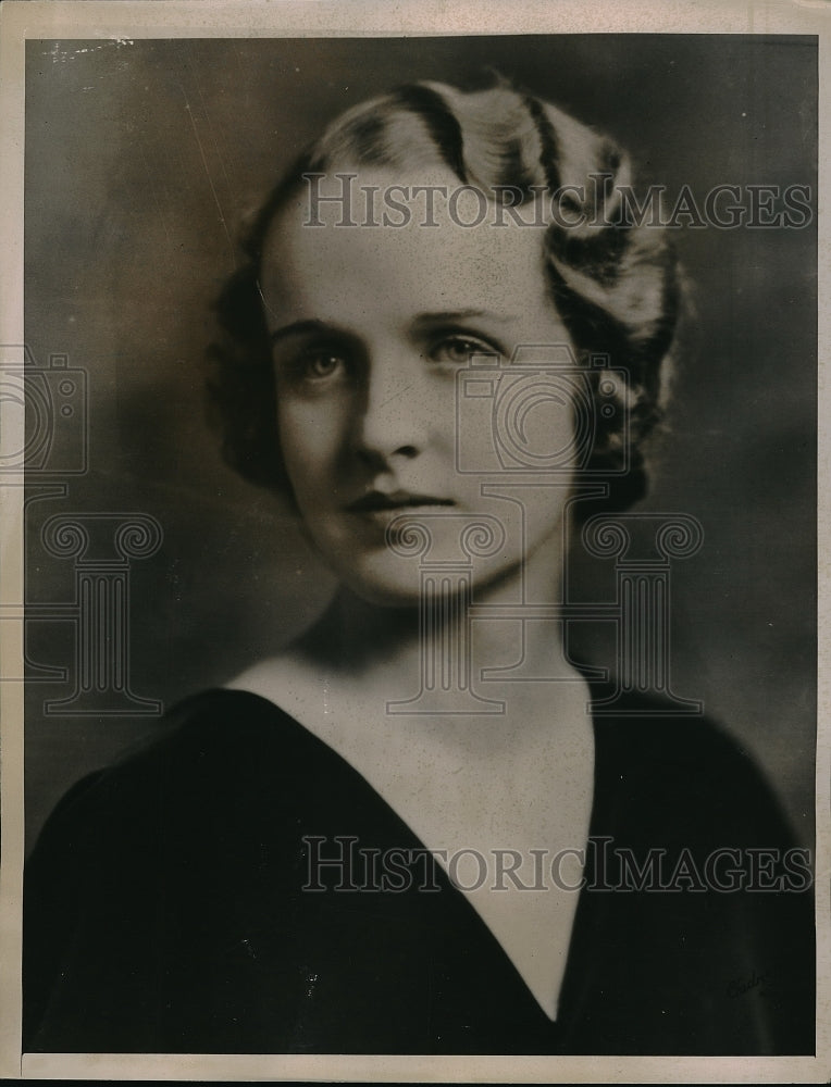 1937 Press Photo Mary Robinson prior to her death - Historic Images