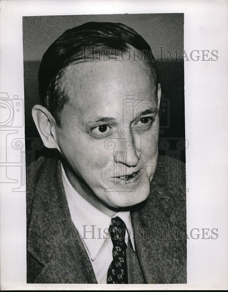 Press Photo Mr. Harry Hopkins posing for photo - Historic Images