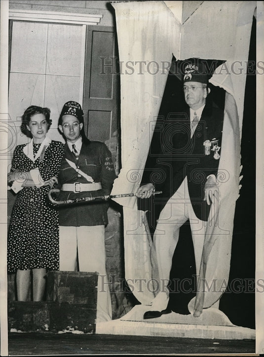 1941 Press Photo Thomas Law Elevated To Imperial Potentate of Shriners-Historic Images