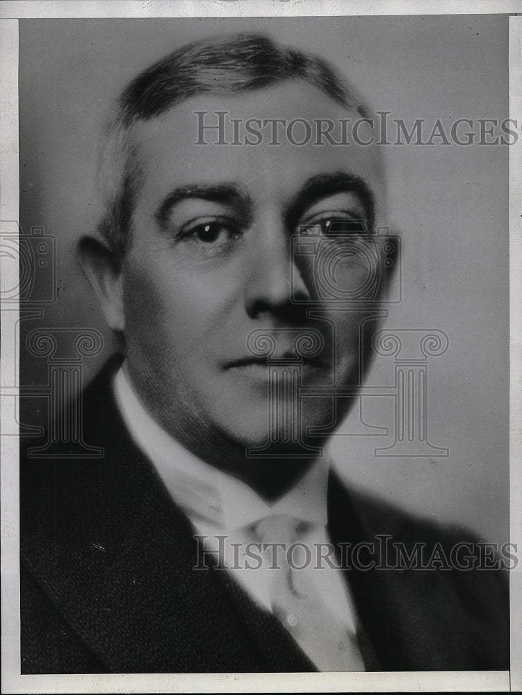 1934 Press Photo Hugh S. LaBatt, brother of Ontario brewer - Historic Images