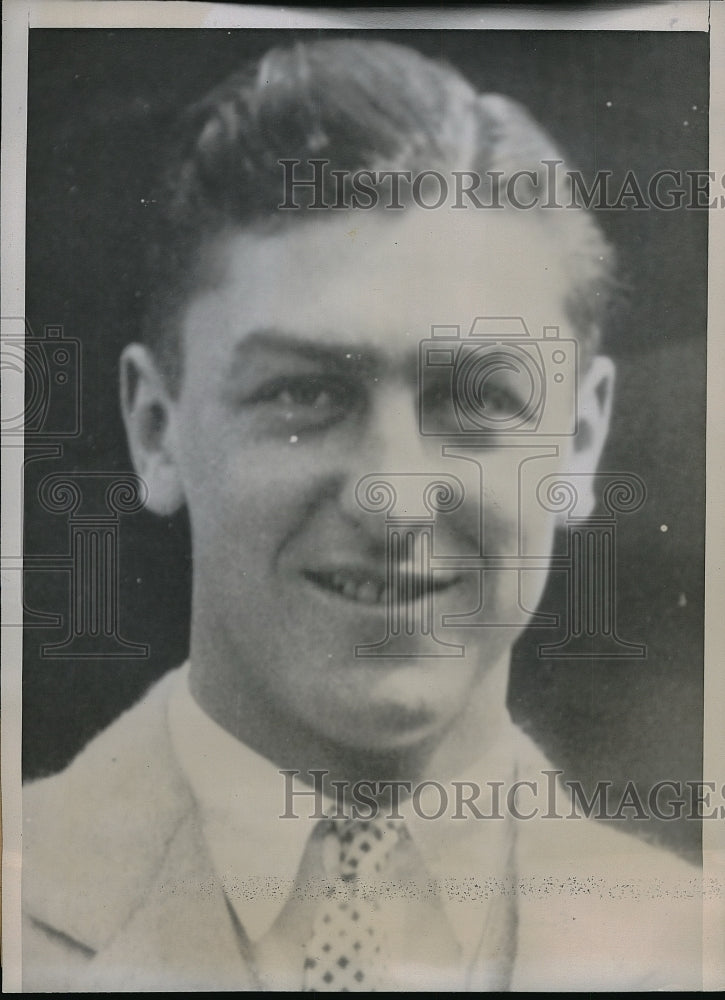 1941 Press Photo Ellis Friedrichs British Army Volunteer Dies, World War II - Historic Images