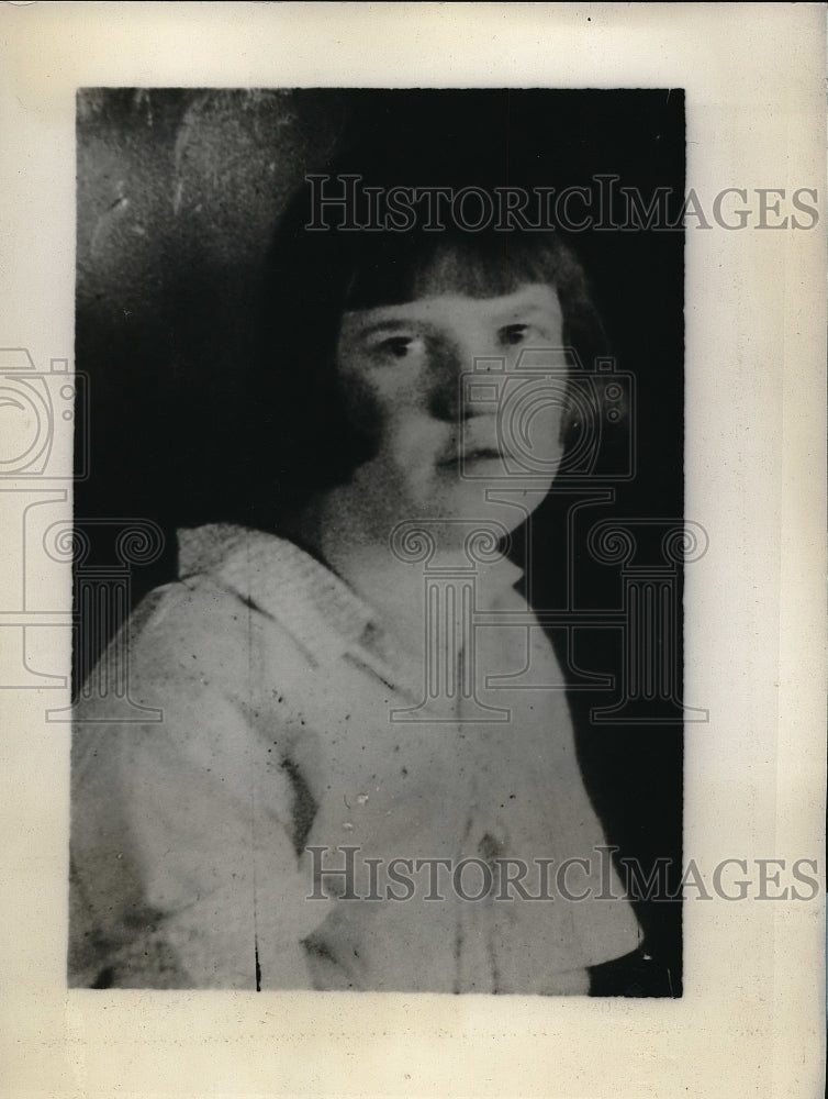 1929 Press Photo Logansport, Ind. Seena Hoover part of suicide pact - Historic Images