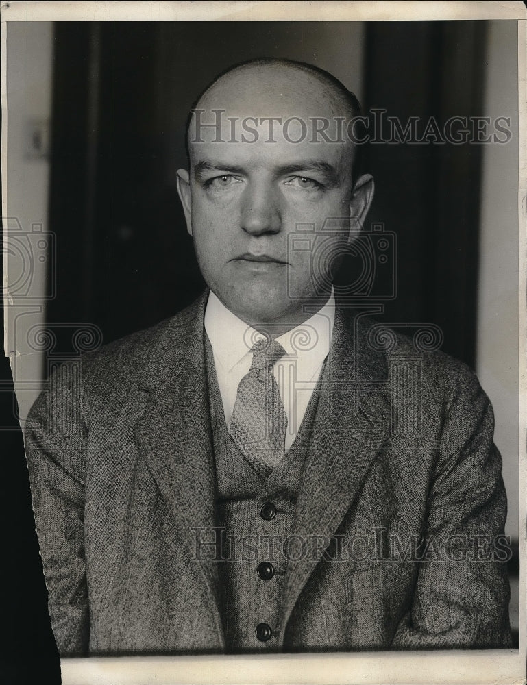 1928 Press Photo James A. Higgins commissioner of accounts-Historic Images