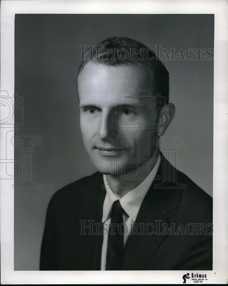 Press Photo Dr. Morrell Heald Associate Professor of History-Historic Images