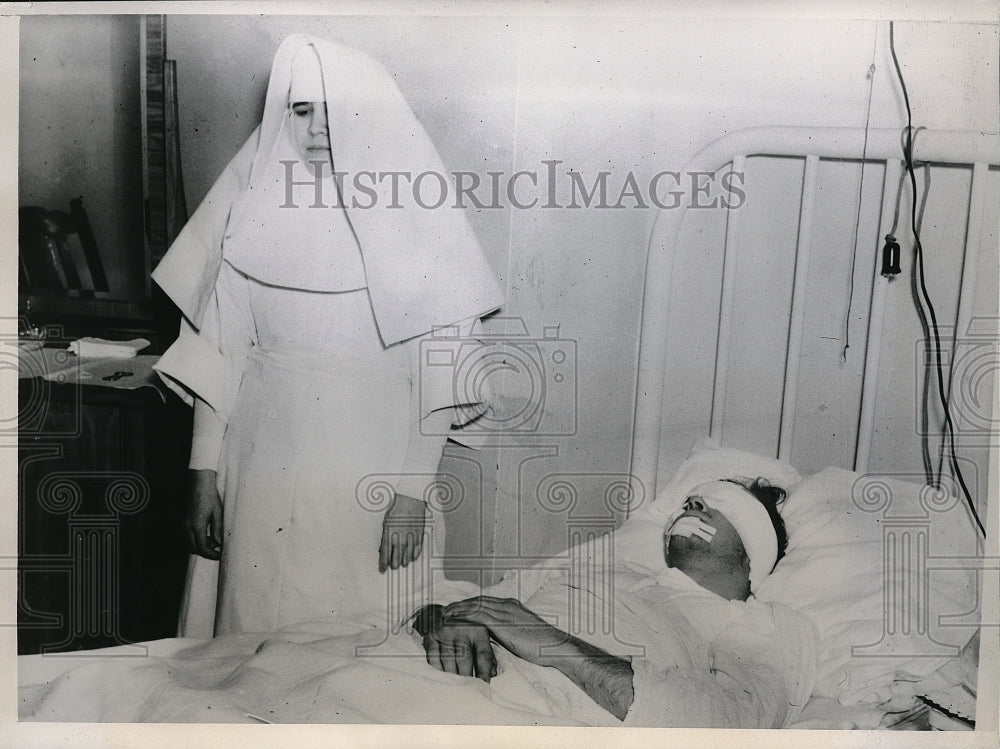 1939 Sam Holeen Bloomer Wisconsin Hospital Wound Military-Historic Images