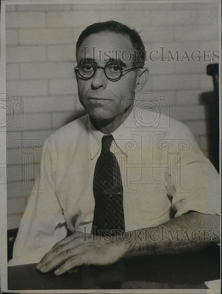 1931 Press Photo Peter Deseran, Charged with Murdering Wife Victorine in L.A.-Historic Images