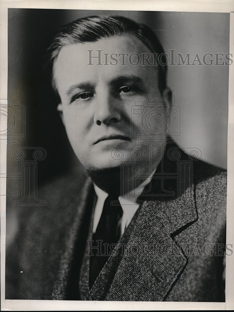 1940 Press Photo Francis W. Durbin, Lima Attorney Wants Democratic Nomination - Historic Images