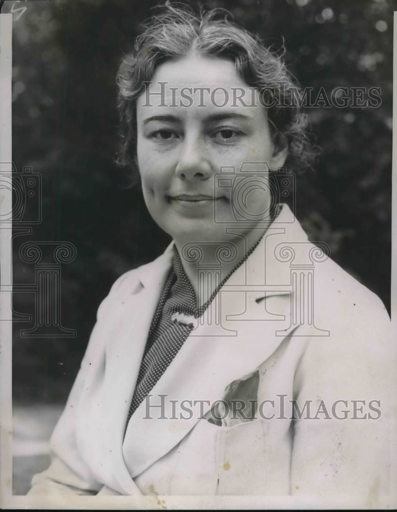 1936 Press Photo Mrs. Alfred Landon Wife of Governor of KS - Historic Images