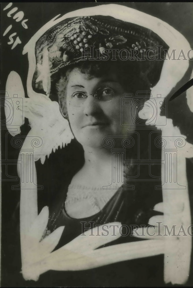 1921 Press Photo Lena Forrest, Press. of Natl. Federation of Professional Women. - Historic Images