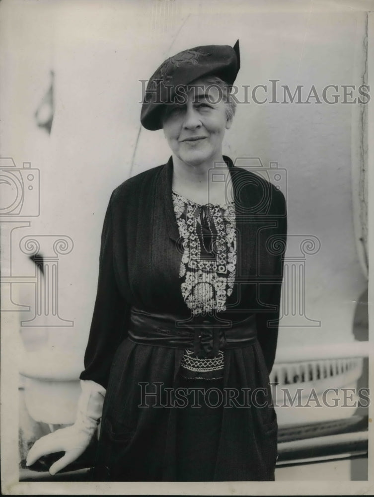 1935 Press Photo Mrs Ruth Bryan Owen, US Minister to Denmark - Historic Images