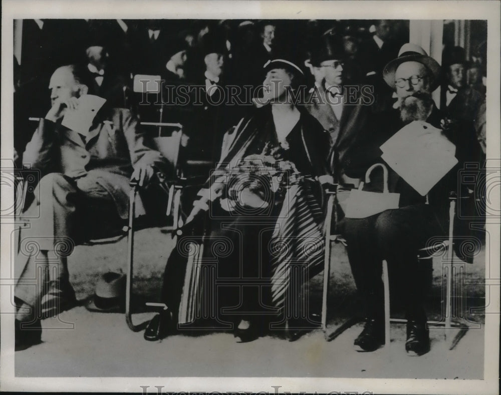 1933 Press Photo Mrs. Ruth Bryan owen American Minister Denmark - Historic Images