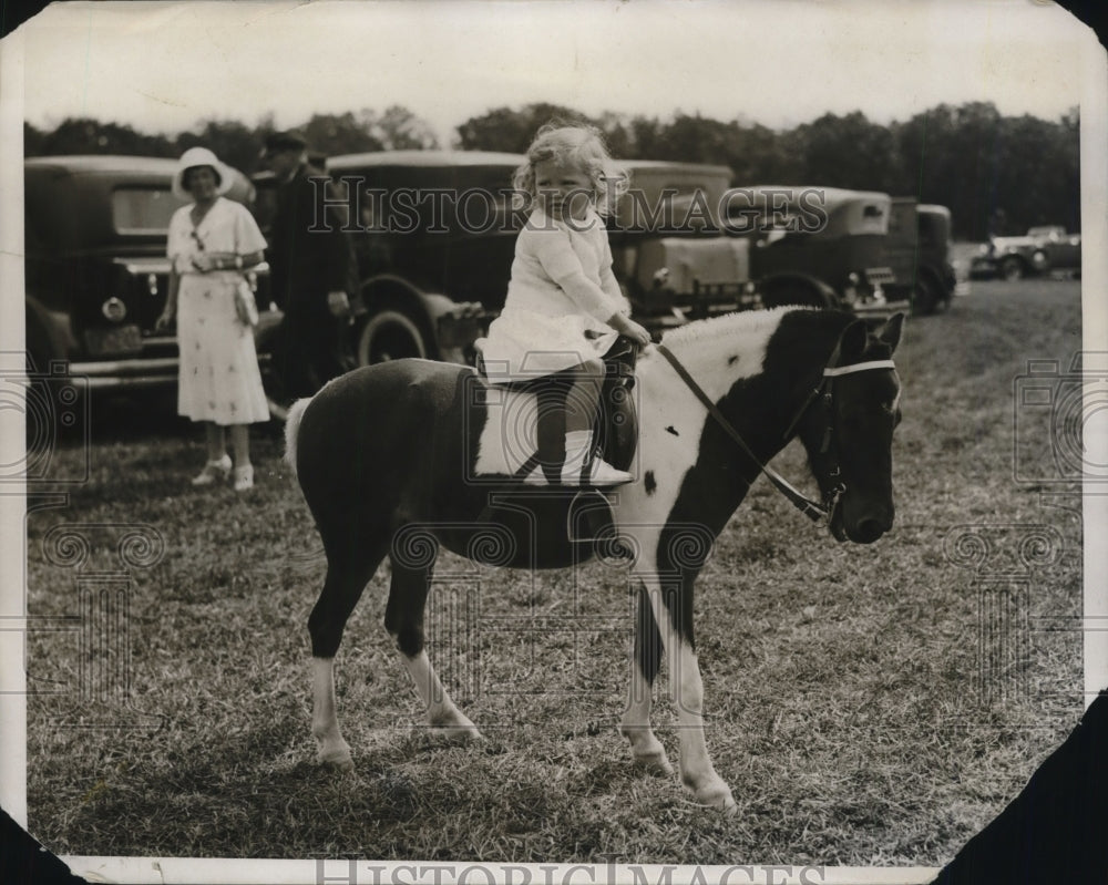 1931 Carolyn Jane Proctor at Southold.L.K. Horse show  - Historic Images