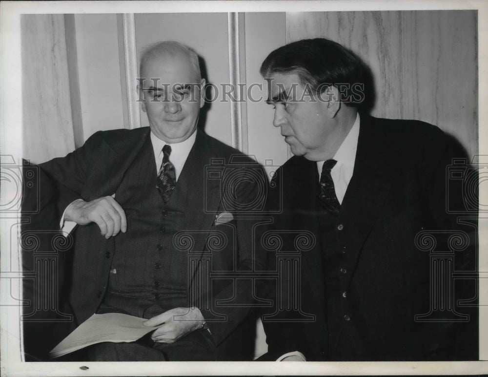 1941 UMW Pres. John Lewis &amp; CIO Pres. Philip Murray - Historic Images