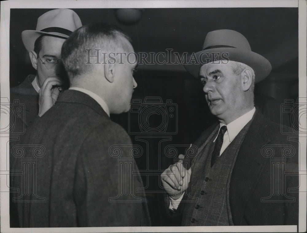 1937 Press Photo Philip Murray head of CIO - Historic Images