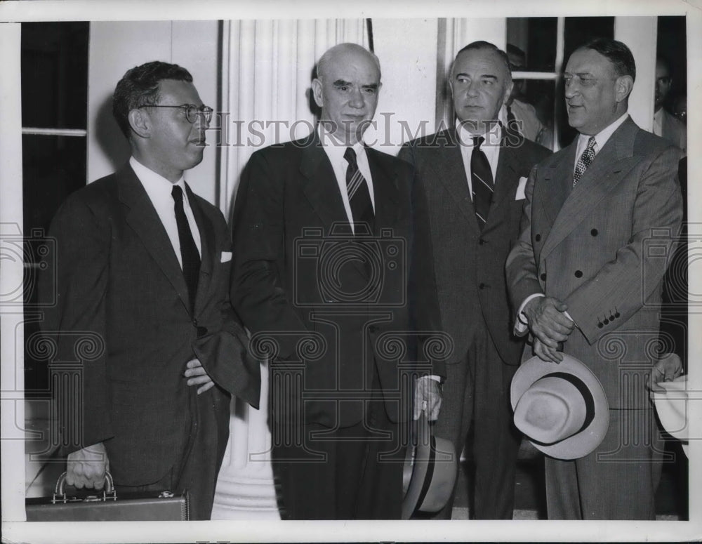 1952 CIO President Philip Murray in D.C.A Goldberg,JA Stephans - Historic Images