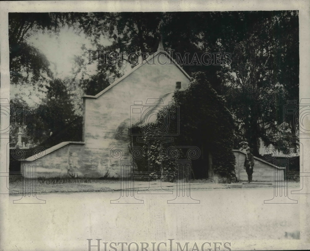 1923 Receiving Vault In Marian G Cemetery Where President Harding&#39;s - Historic Images