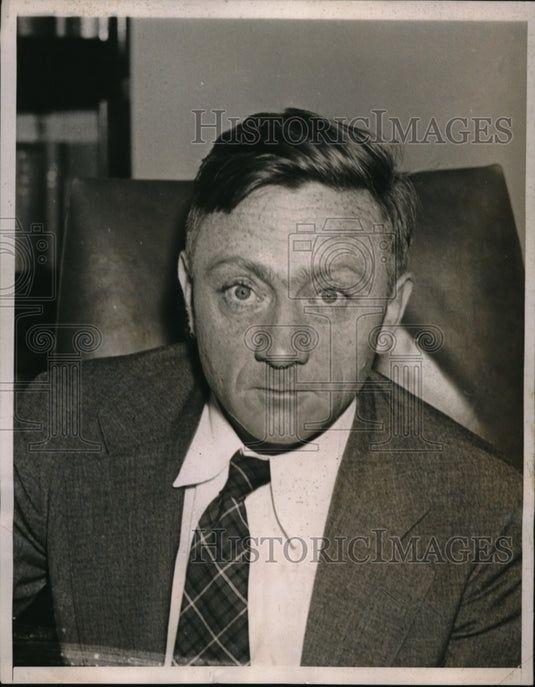 1937 Press Photo S.E.C. new chairman,William O. Douglas - neb35036 - Historic Images