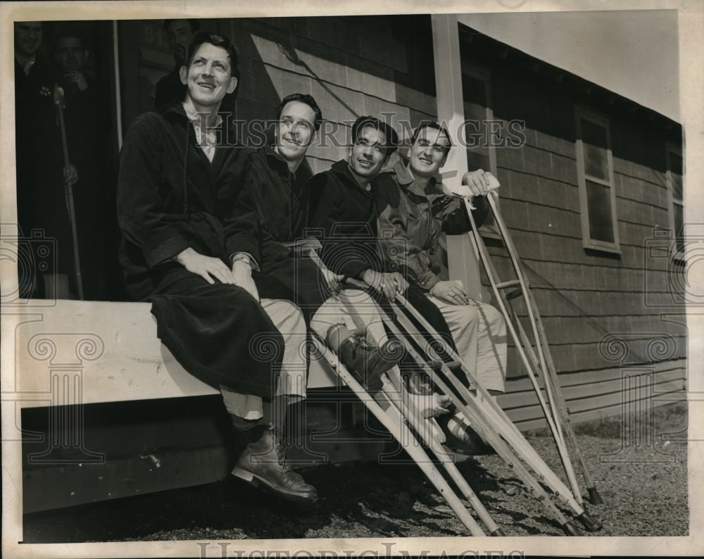 1945 Pvt. M. Allard, Pfc. James Wilson, Pvt. J. Rodriguez-Historic Images