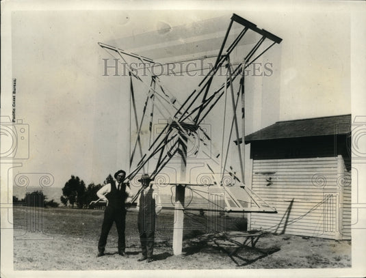 1926 Press Photo Experiments & Observation under way French & American scientist-Historic Images