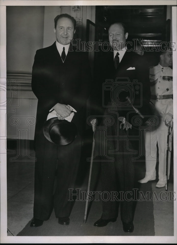 1937 Press Photo Ambassador Heinrich Diekhoff of Germany, Richard Southgate-Historic Images