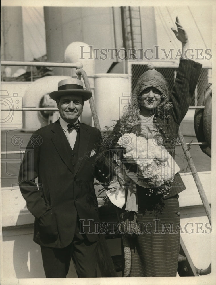 1923 NY Wagnerian Opera dir Mr & Mrs Melvin H Dalberg - Historic Images