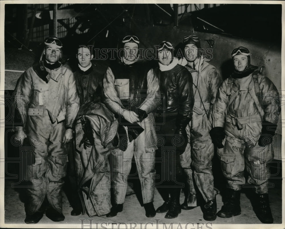 1930 Crew members Moragne Geselle Gerber Alexander Scott Pigott-Historic Images