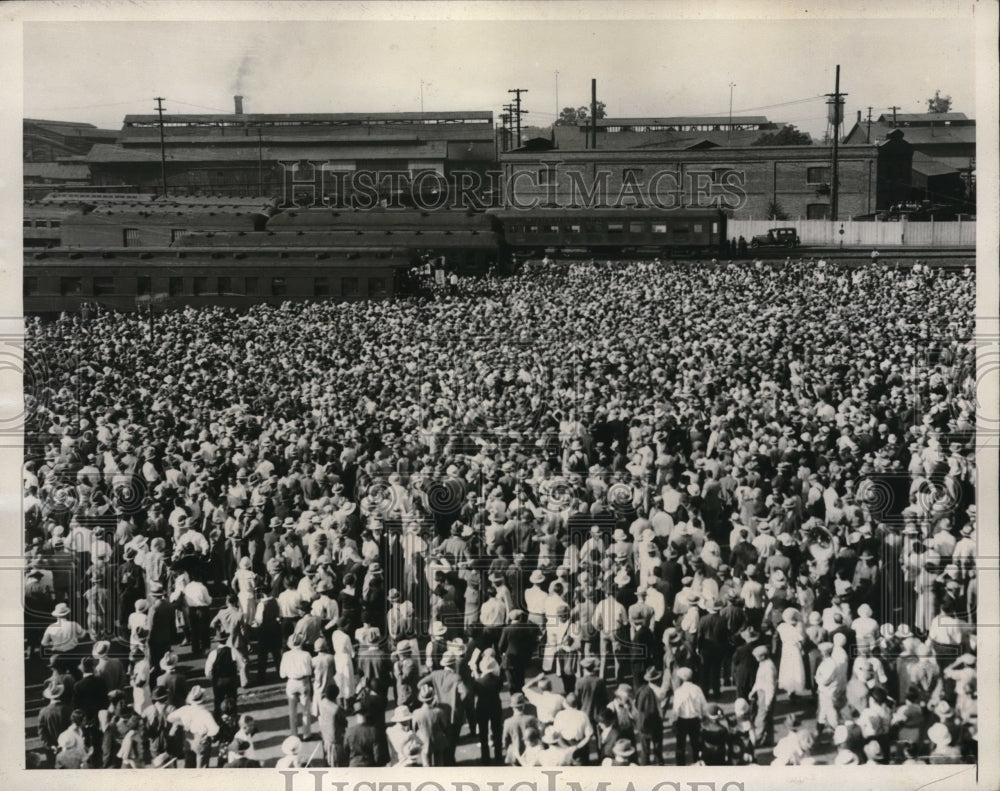 1932 Sacremento California&#39;s State Capital to Host Gov. Roosevelt-Historic Images