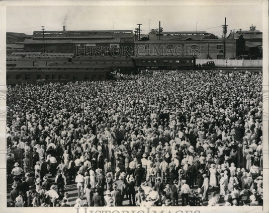 1932 Sacremento California's State Capital to Host Gov. Roosevelt-Historic Images