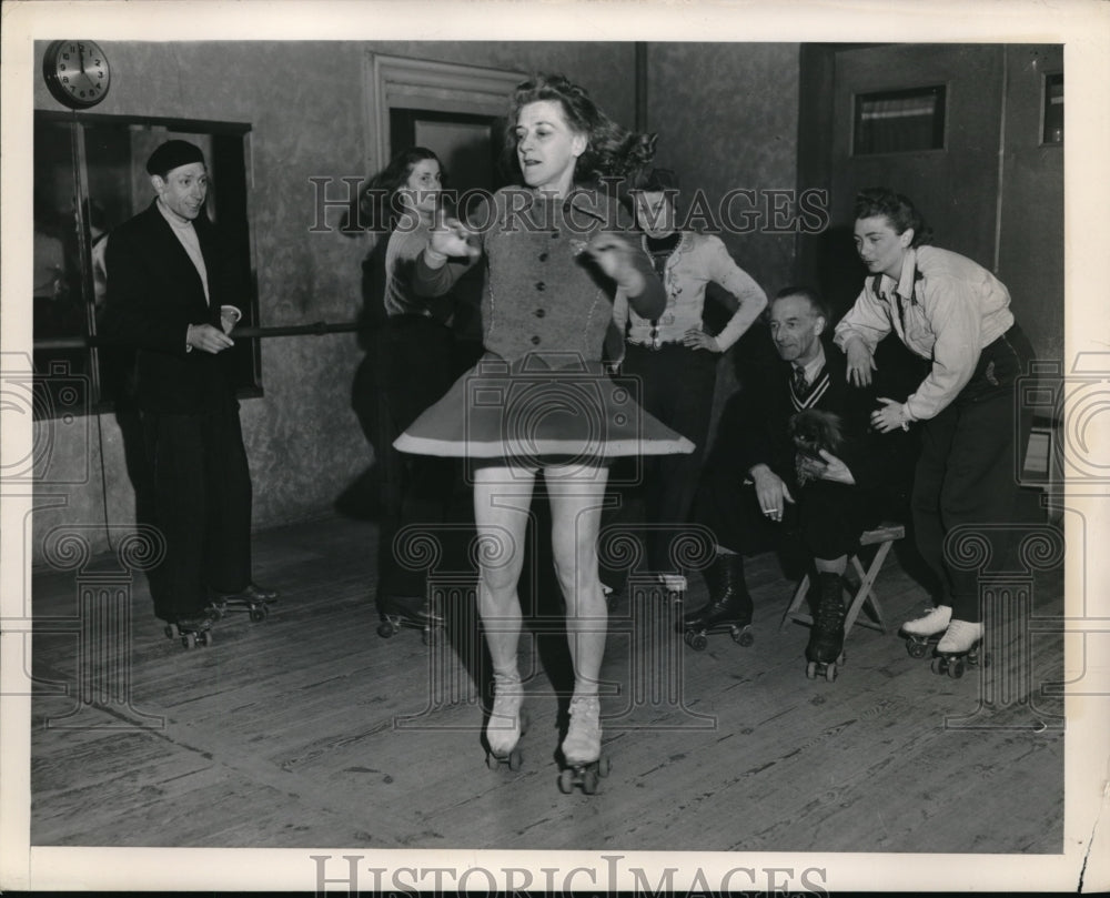 1948 Press Photo Charlotte Ollschlege of Berlin - neb38061-Historic Images
