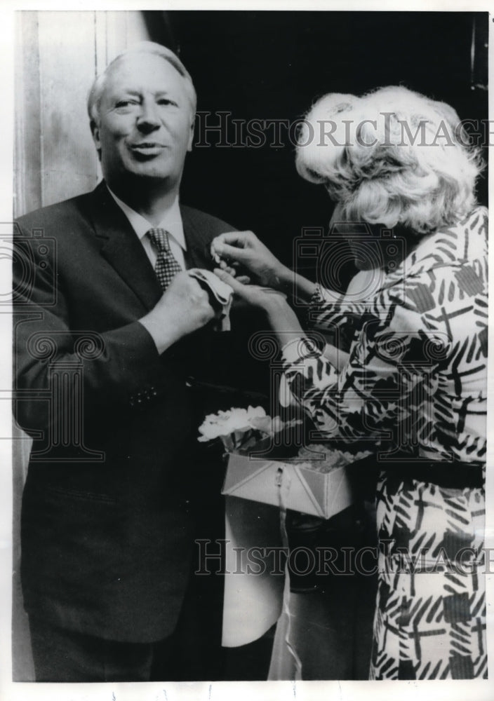 1970 Press Photo Newly elected UK Prime Minister Edward Heath - neb38140 - Historic Images