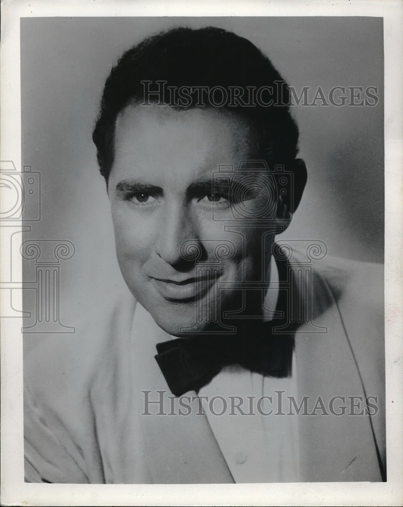 1956 Press Photo Norman Atkins, Baritone-Historic Images