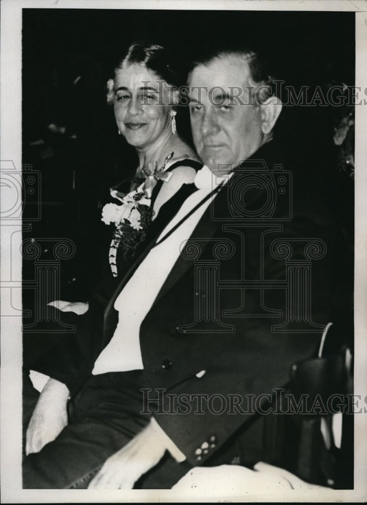 1933 Press Photo Congresswoman Ruth Bryan Owen & Congressman Thomas Connally - Historic Images
