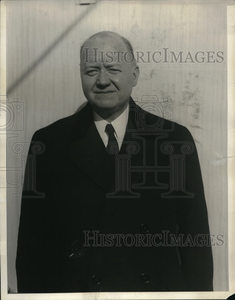 1921 Press Photo Former Judge Alfred Talley returns from European vacation-Historic Images