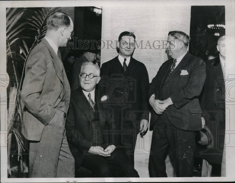 1934 Press Photo Leaders in Education at their Annual Convention in New York - Historic Images