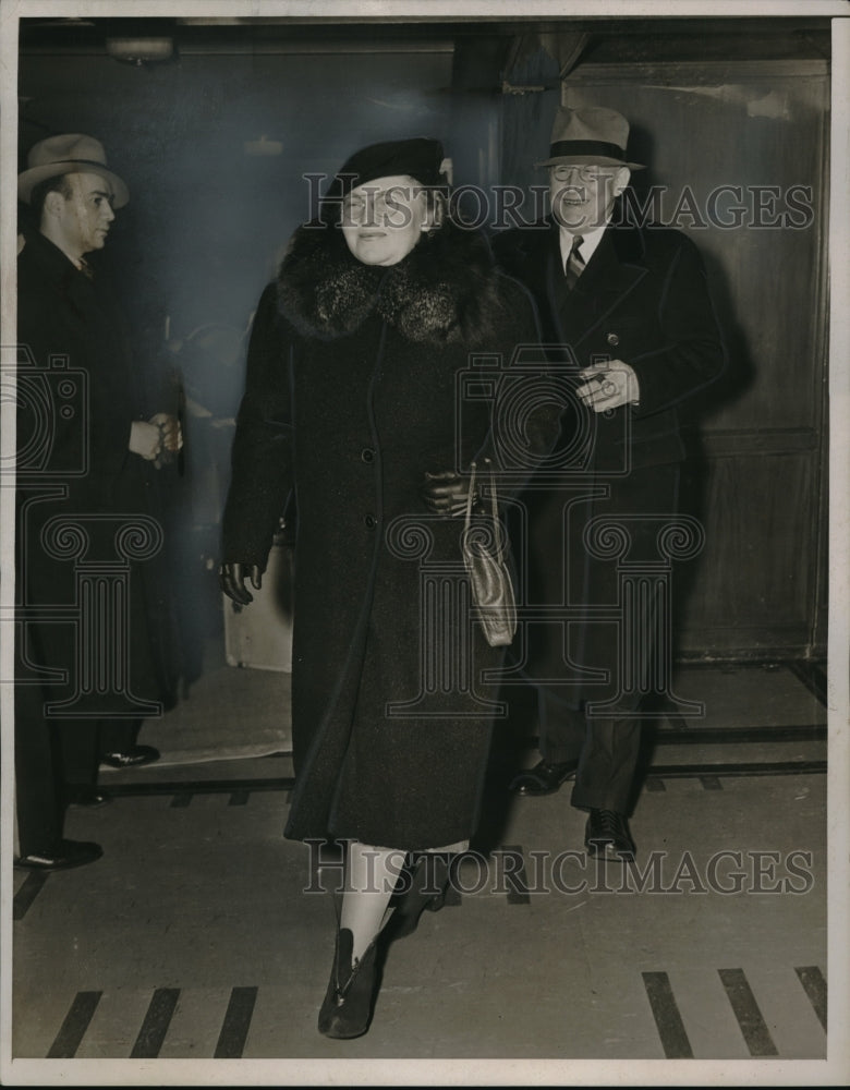 1939 Press Photo Judge Edwin Thomas &amp; his wife - neb39041-Historic Images